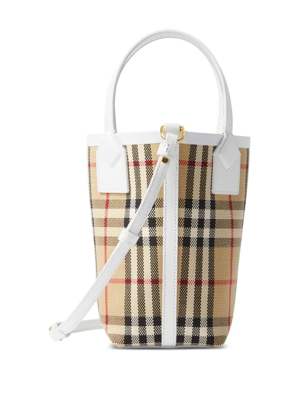 mini London Vintage-check tote
