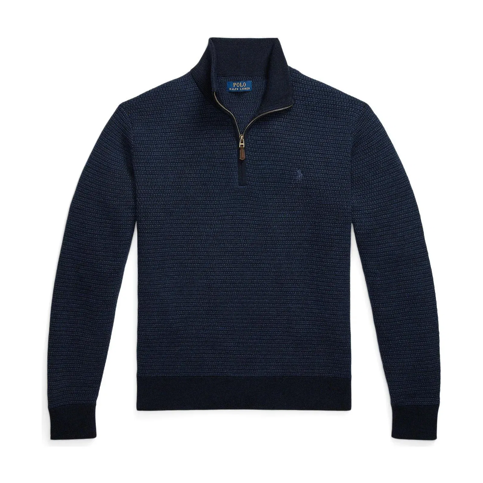 Soft-Touch Structured Fit Crew Neck Jumper