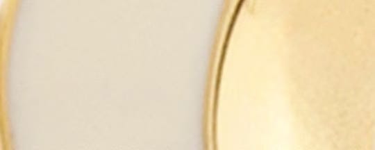 Enamel Signature Stud Earrings