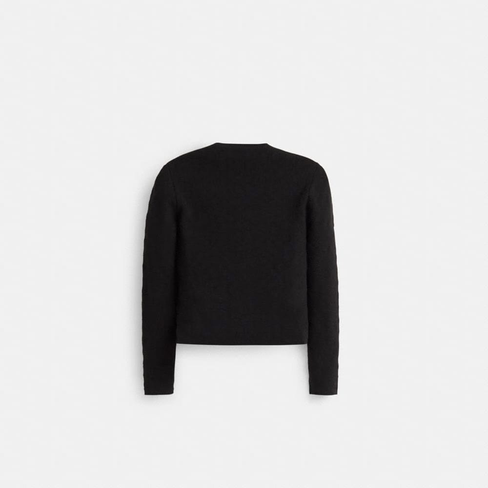Restored Signature Knit Cropped Cardigan