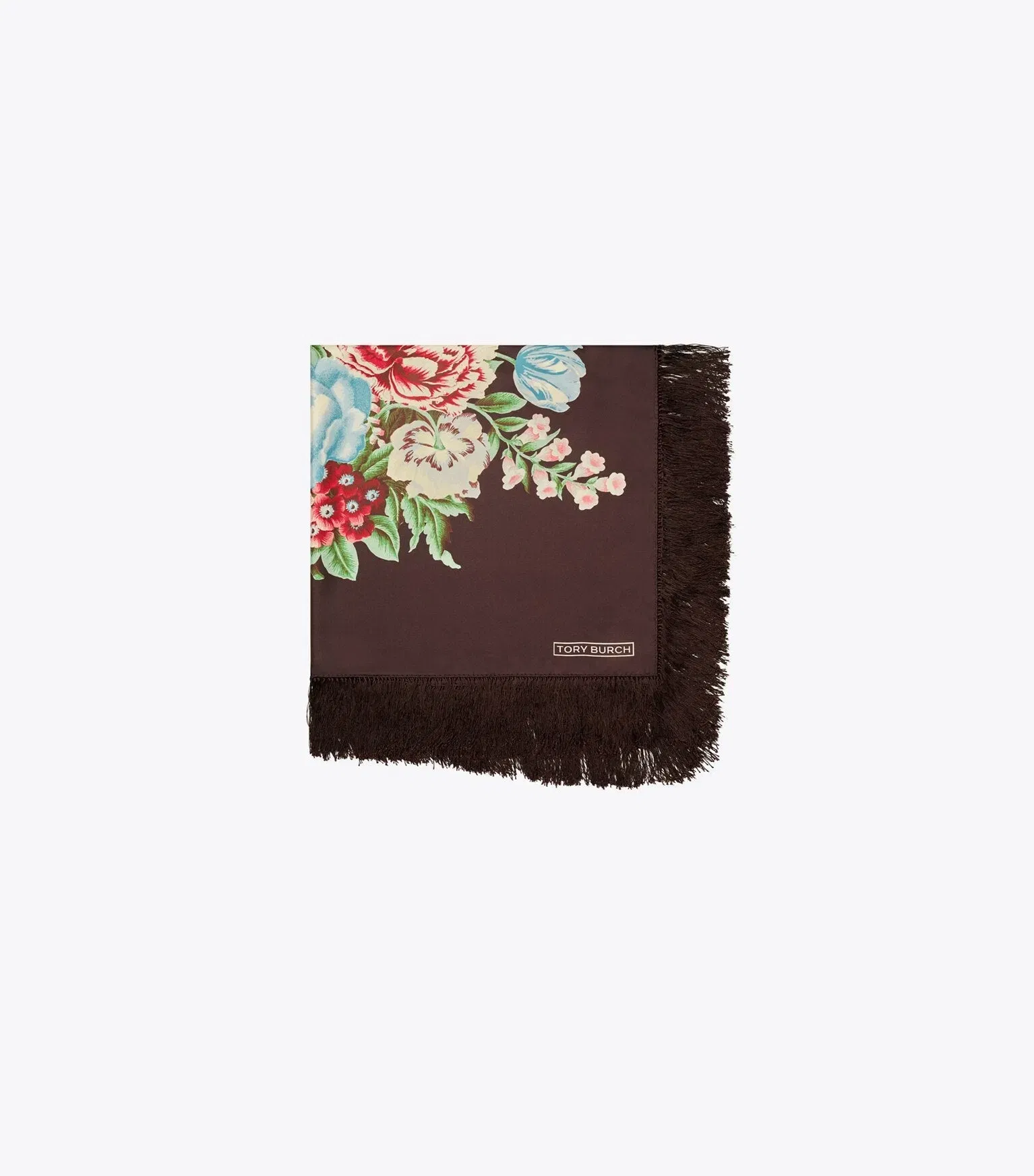 Chair Floral Silk Square
