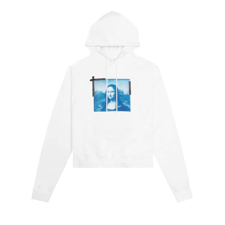 Off-White Monalisa Over Hoodie White/Blue