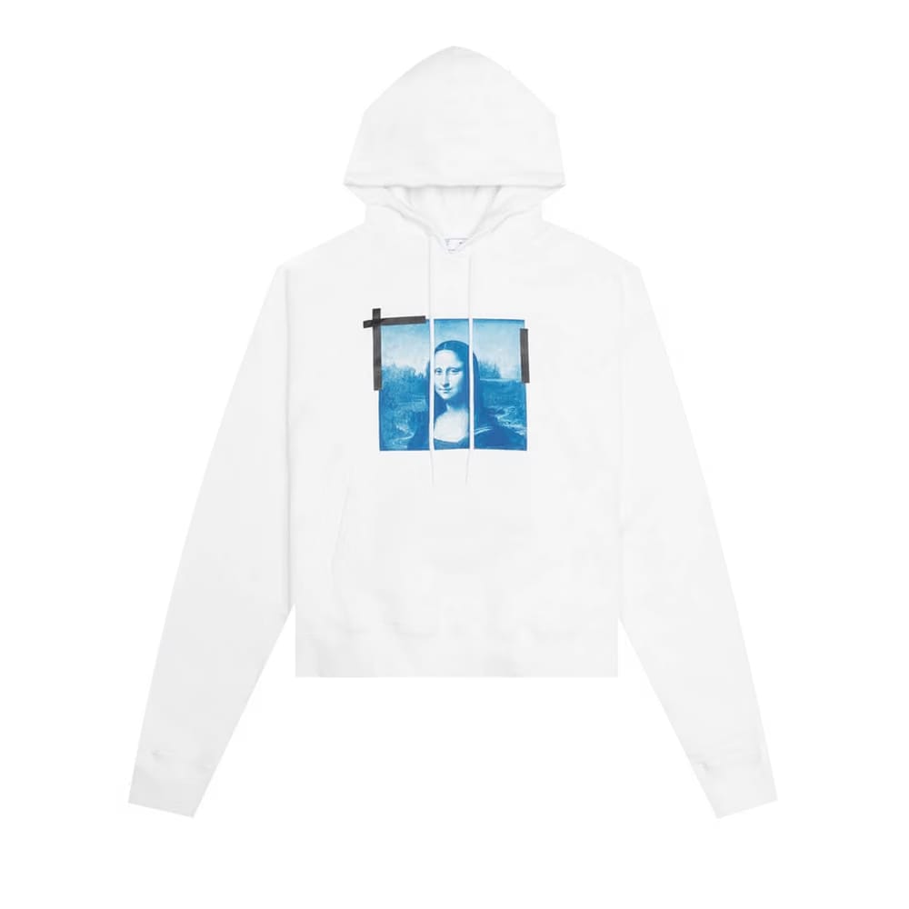 Off-White Monalisa Over Hoodie White/Blue