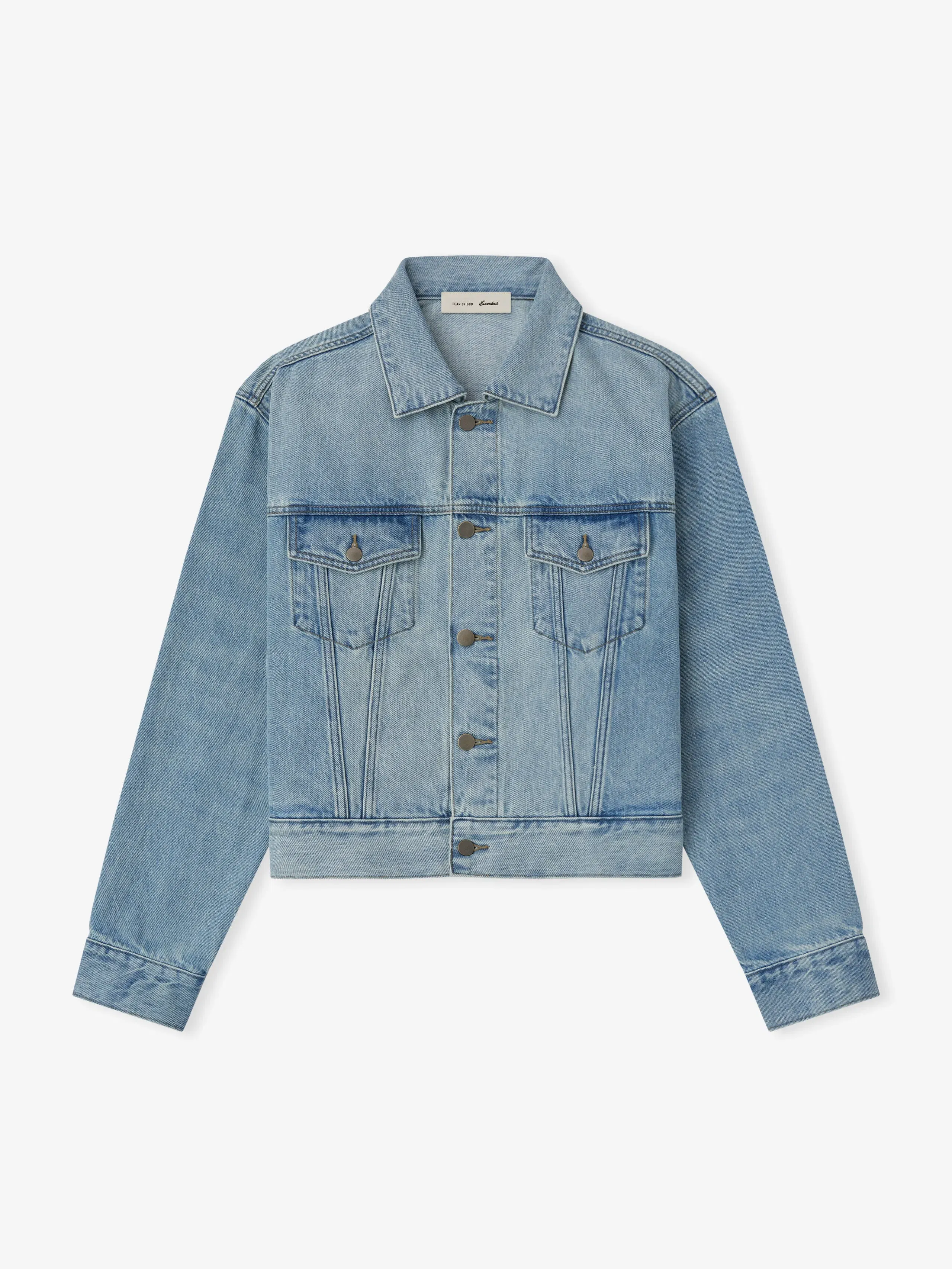 Essentials Classic Denim Jacket Classic Blue
