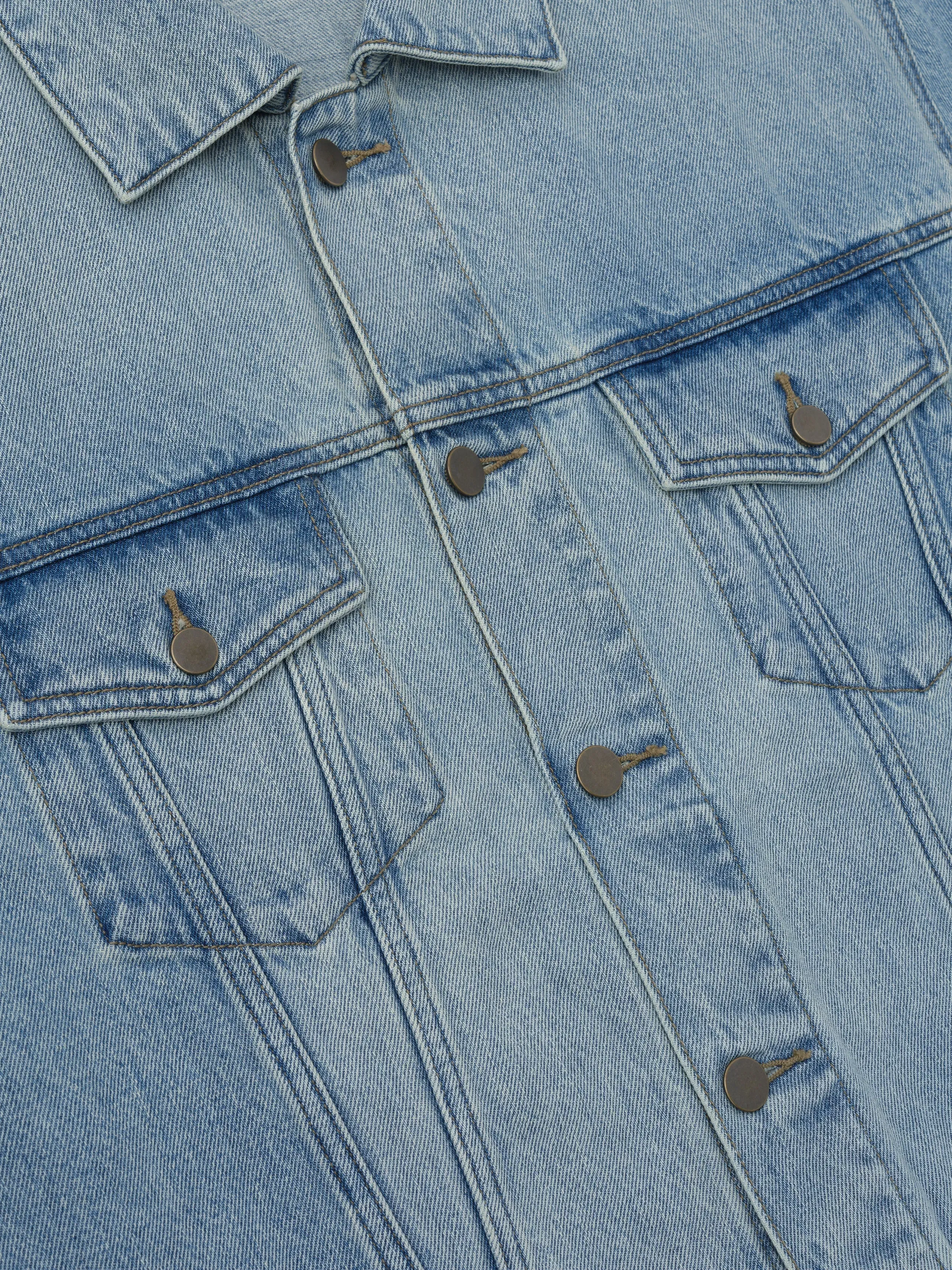 Essentials Classic Denim Jacket Classic Blue