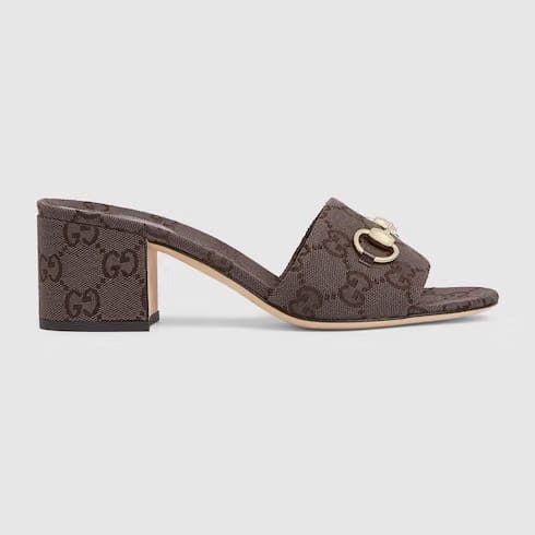 Women's slide sandal with Horsebit