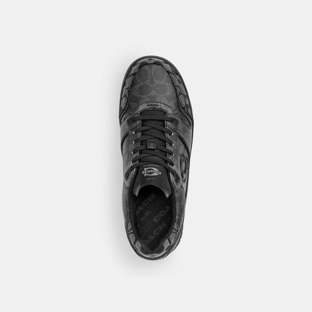Men's Coach Soho Sneaker In Signature Black