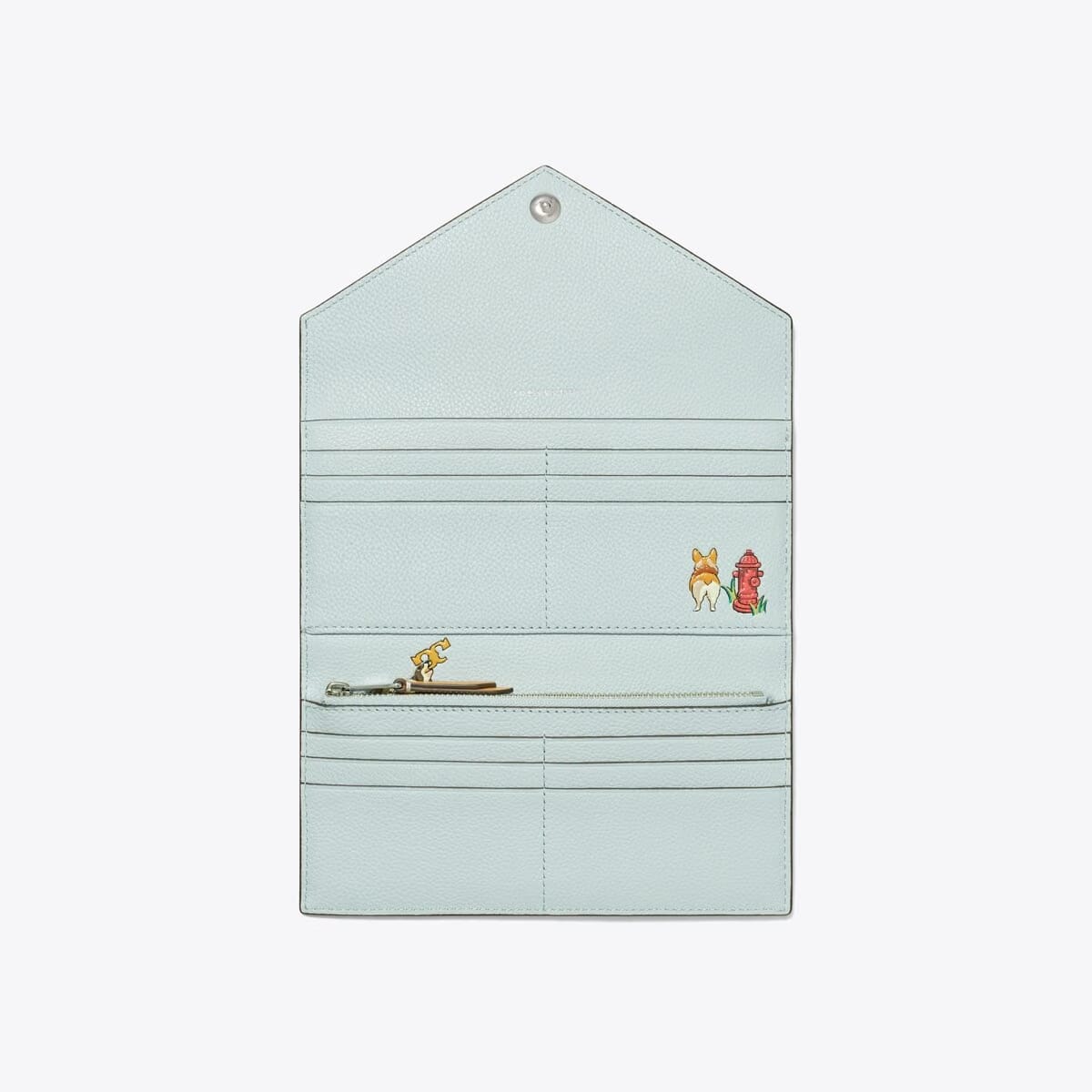 Pebbled Envelope Wallet