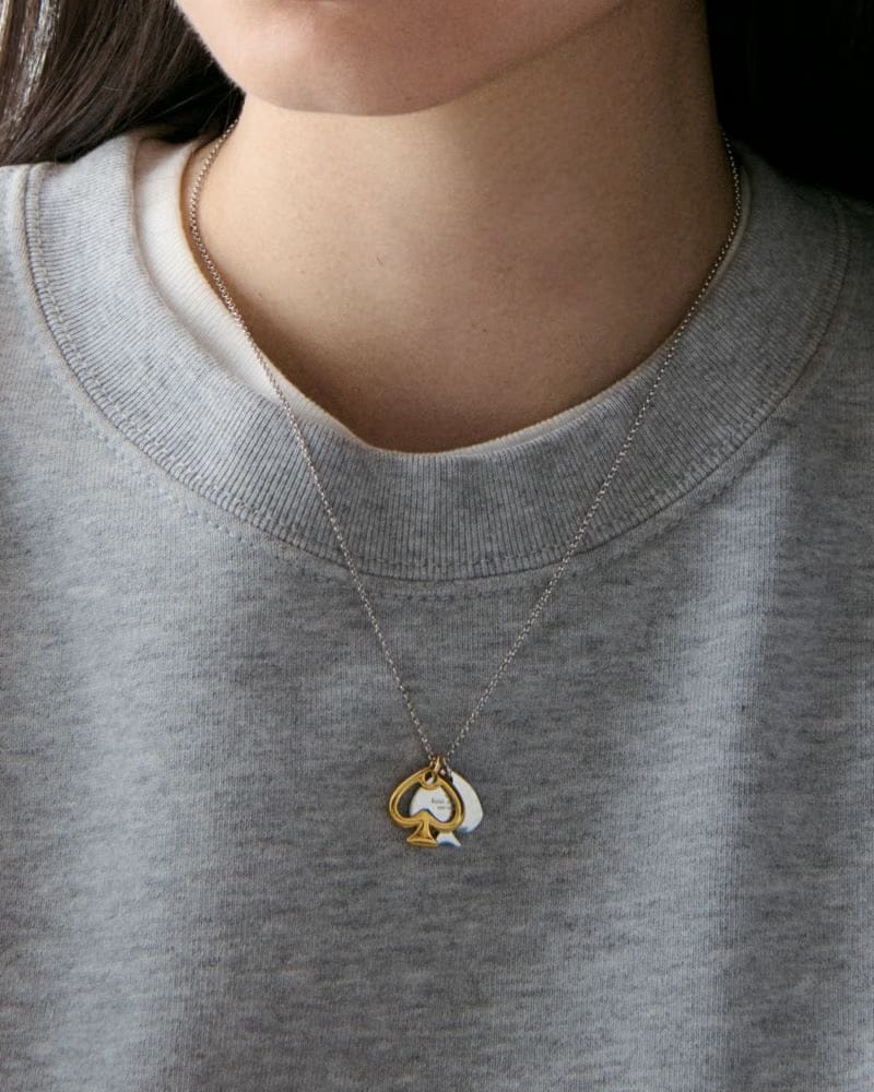 Statement Spade Charm Pendant