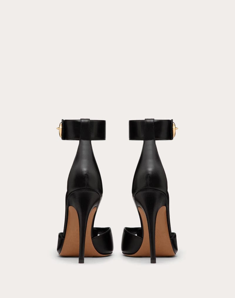 V-Logo Locker Calfskin Sandal