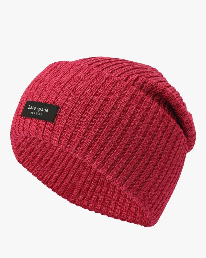 Metallic Sam Label Beanie