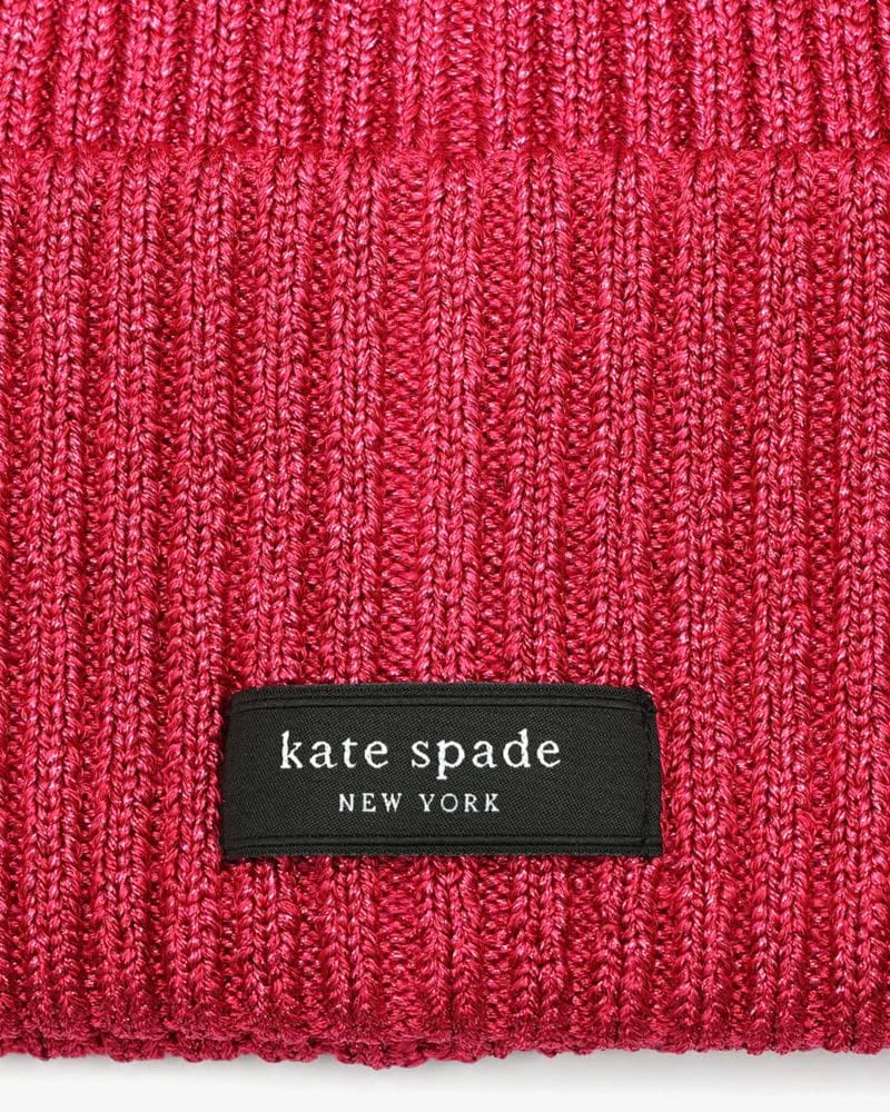 Metallic Sam Label Beanie
