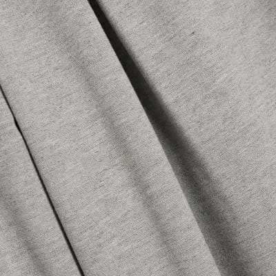 Grey Drawstring Wide Leg Trousers
