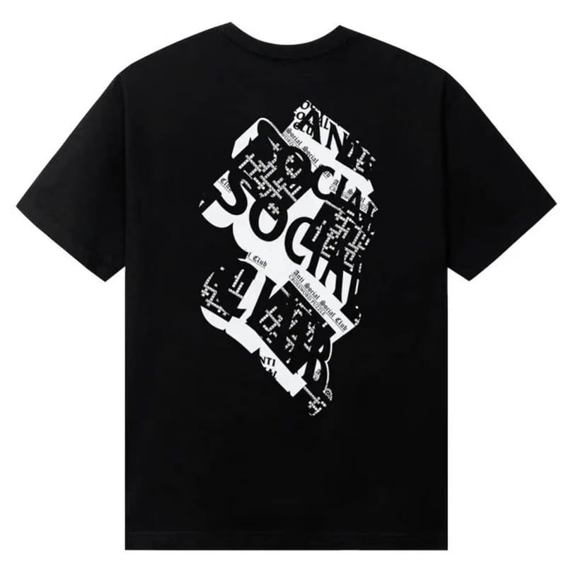 Anti Social Social Club Guess What? T-Shirt Black