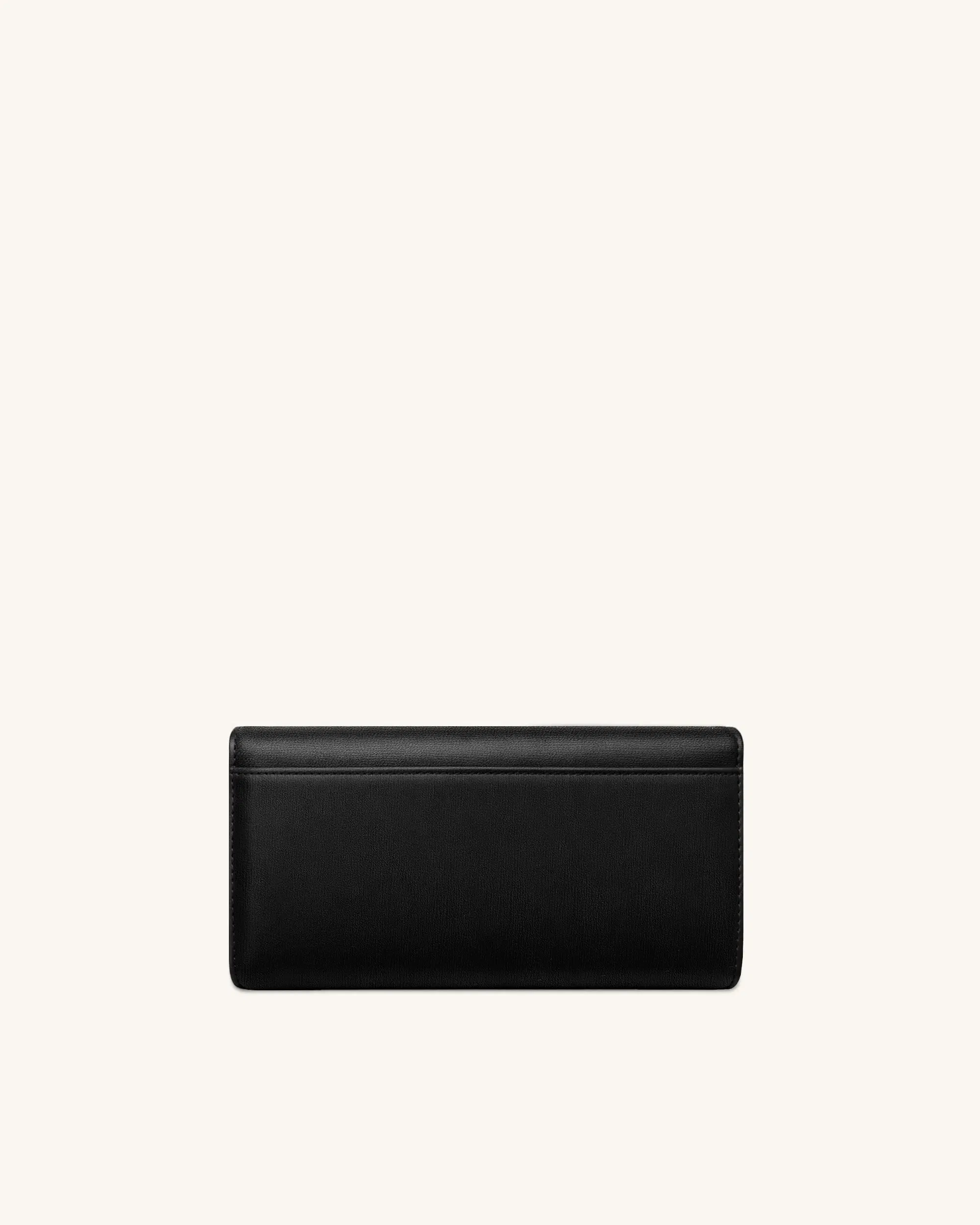 Seren Flap Long Wallet - Chestnut Black