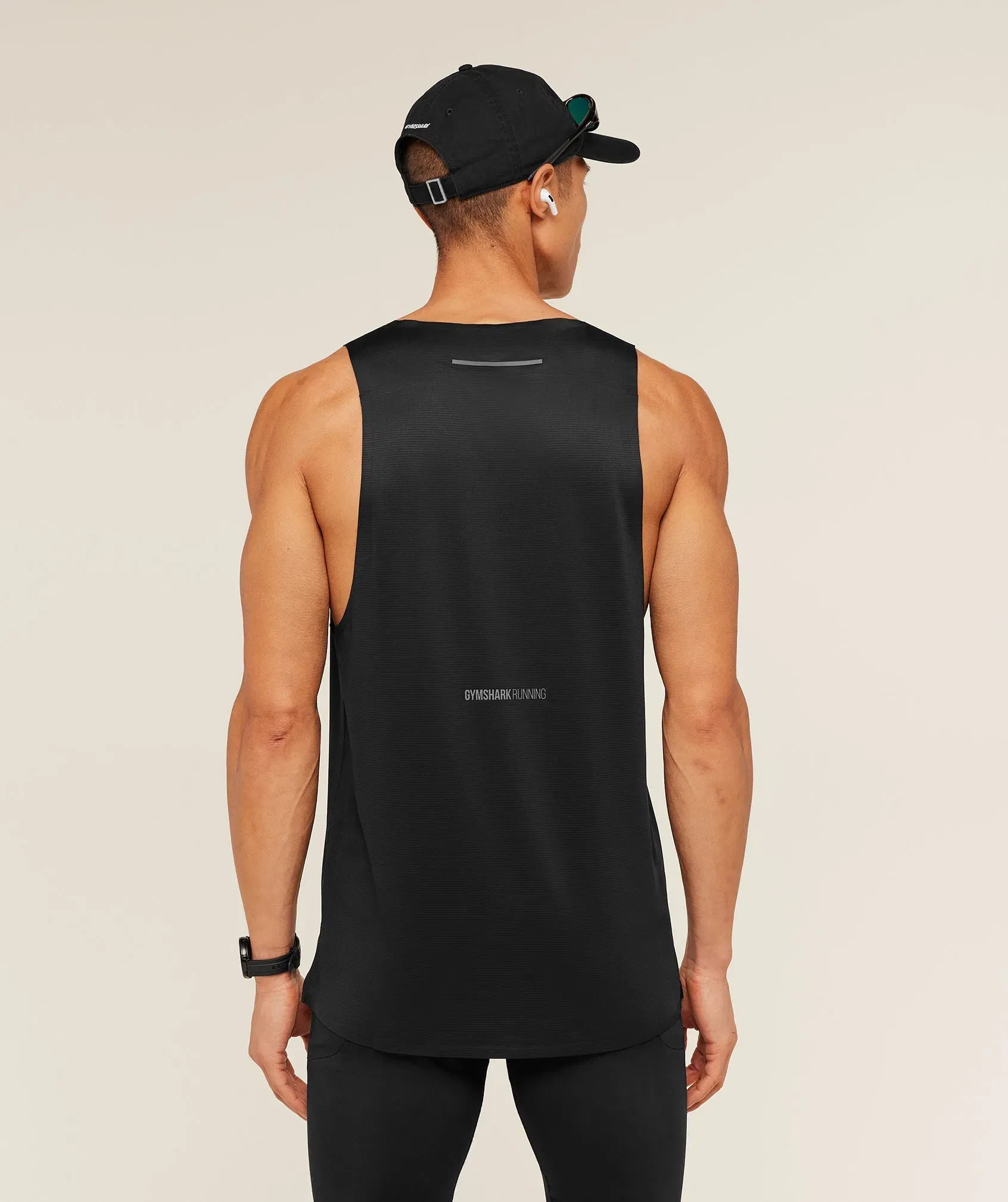 Gymshark Running Elite Tank - Black