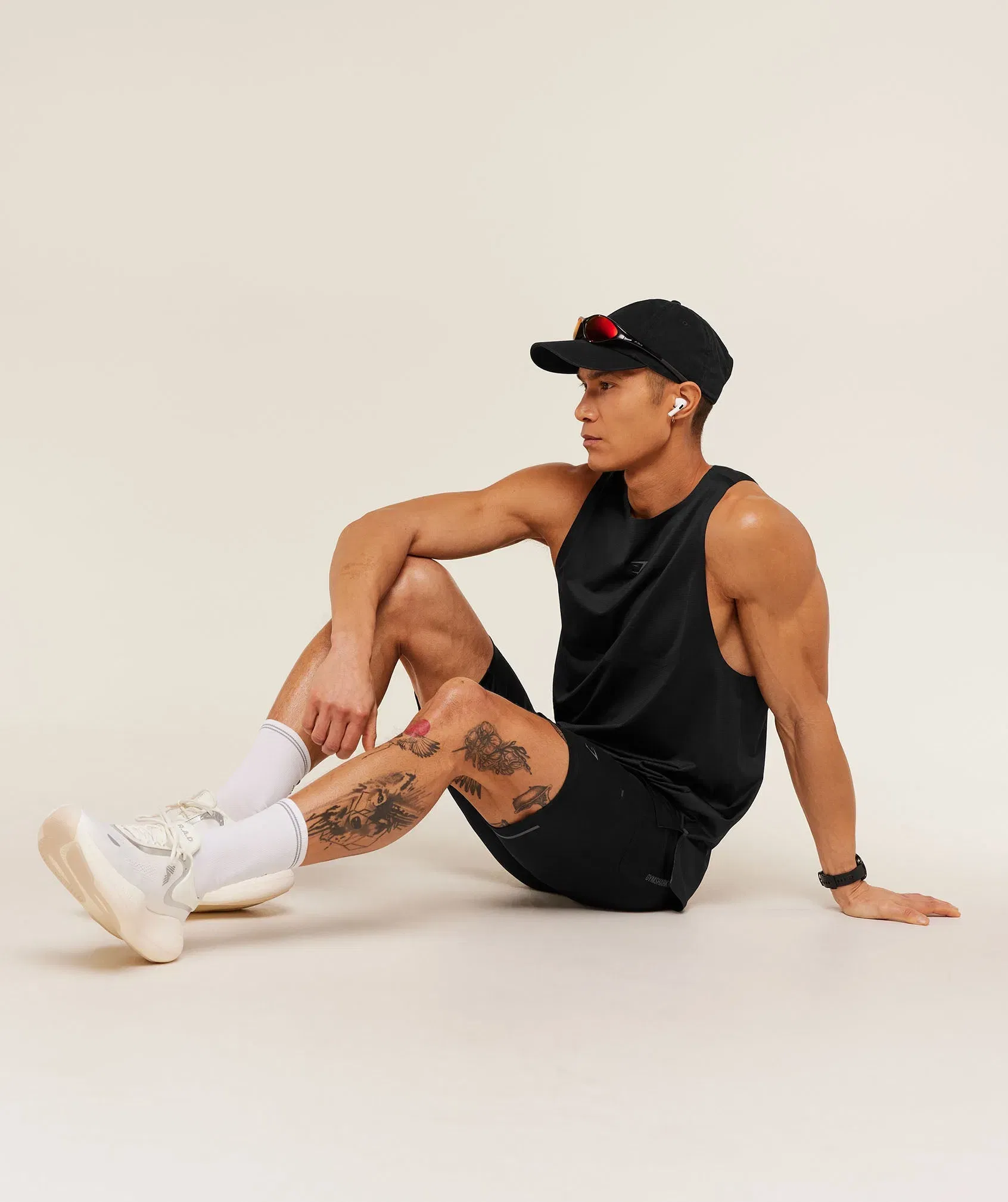 Gymshark Running Elite Tank - Black