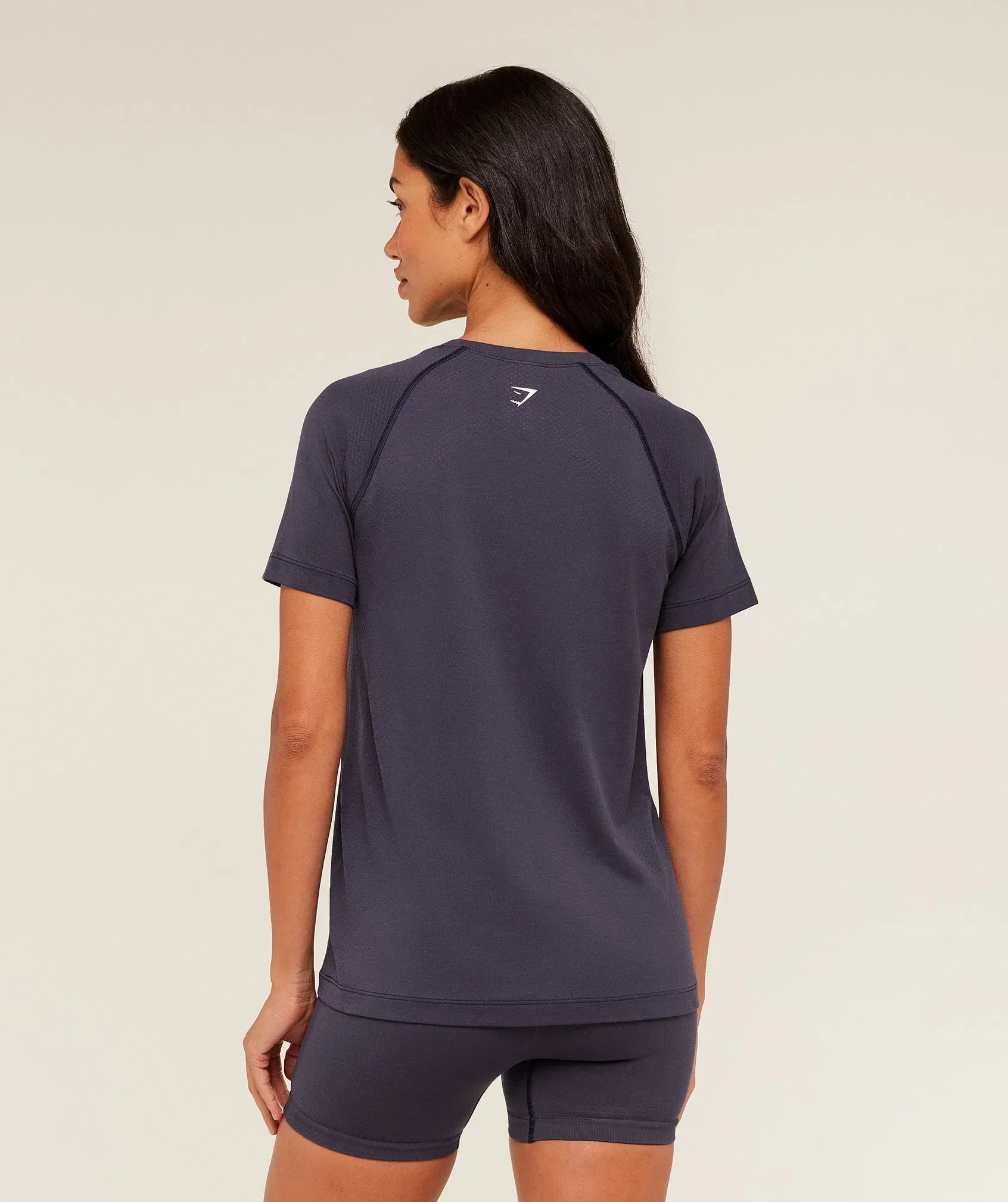 Gymshark Vital Light T-Shirt - Midnight Purple/Marl