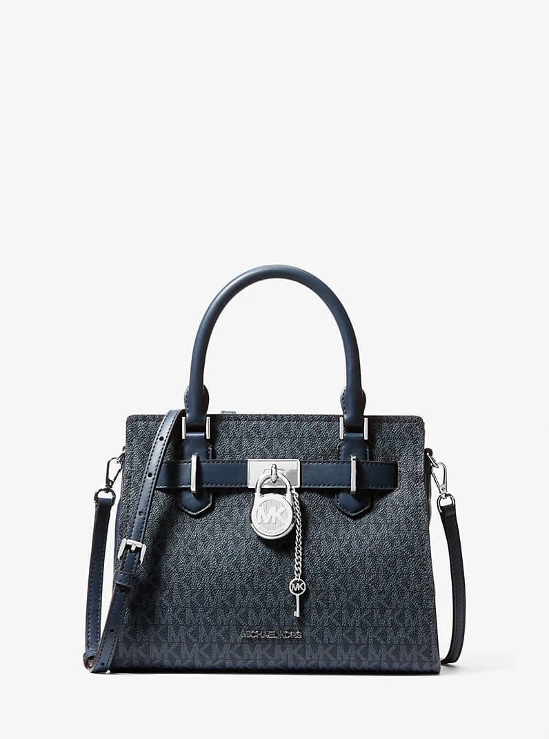 Hamilton Small Signature Logo Satchel