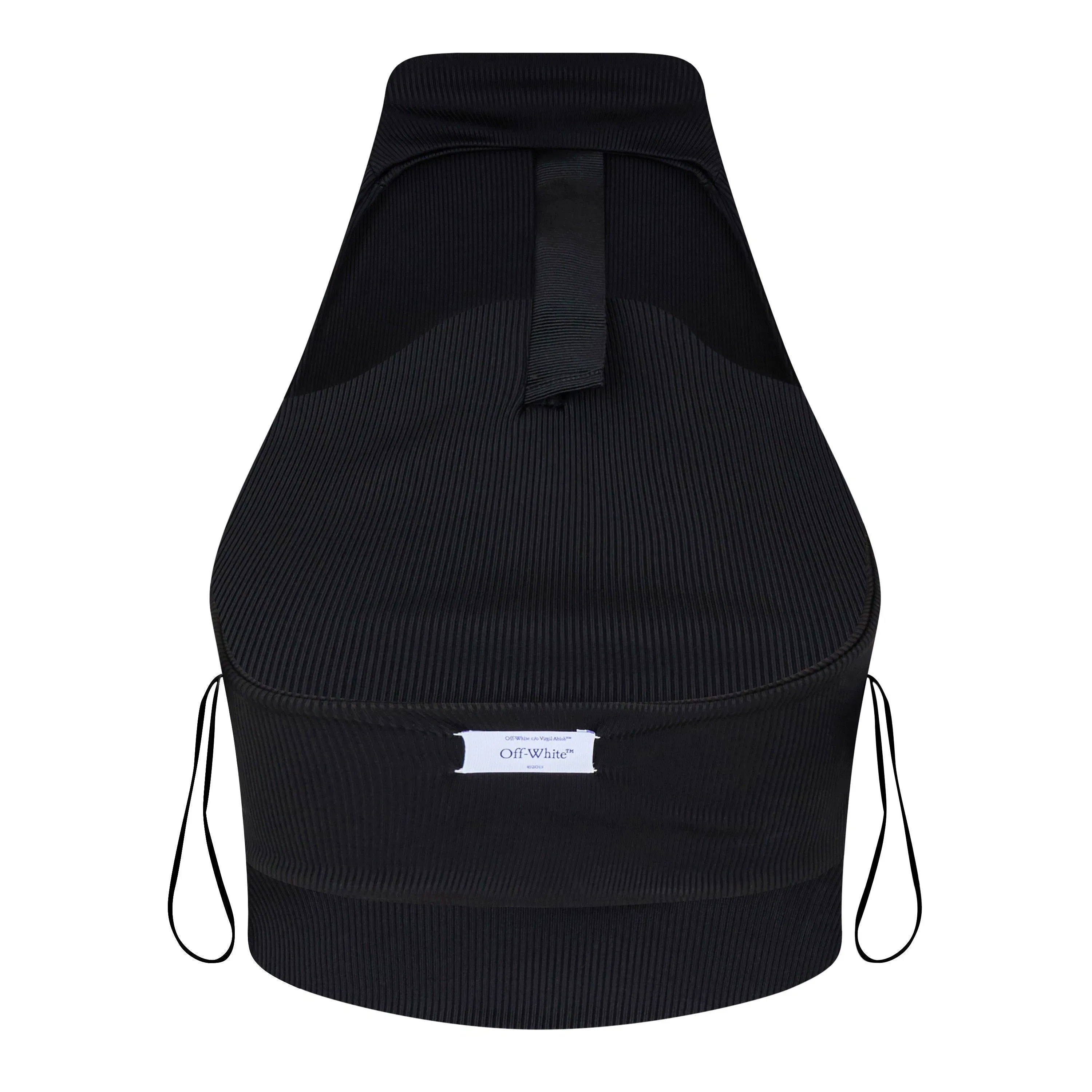Ribbed Open Back Tank Vest