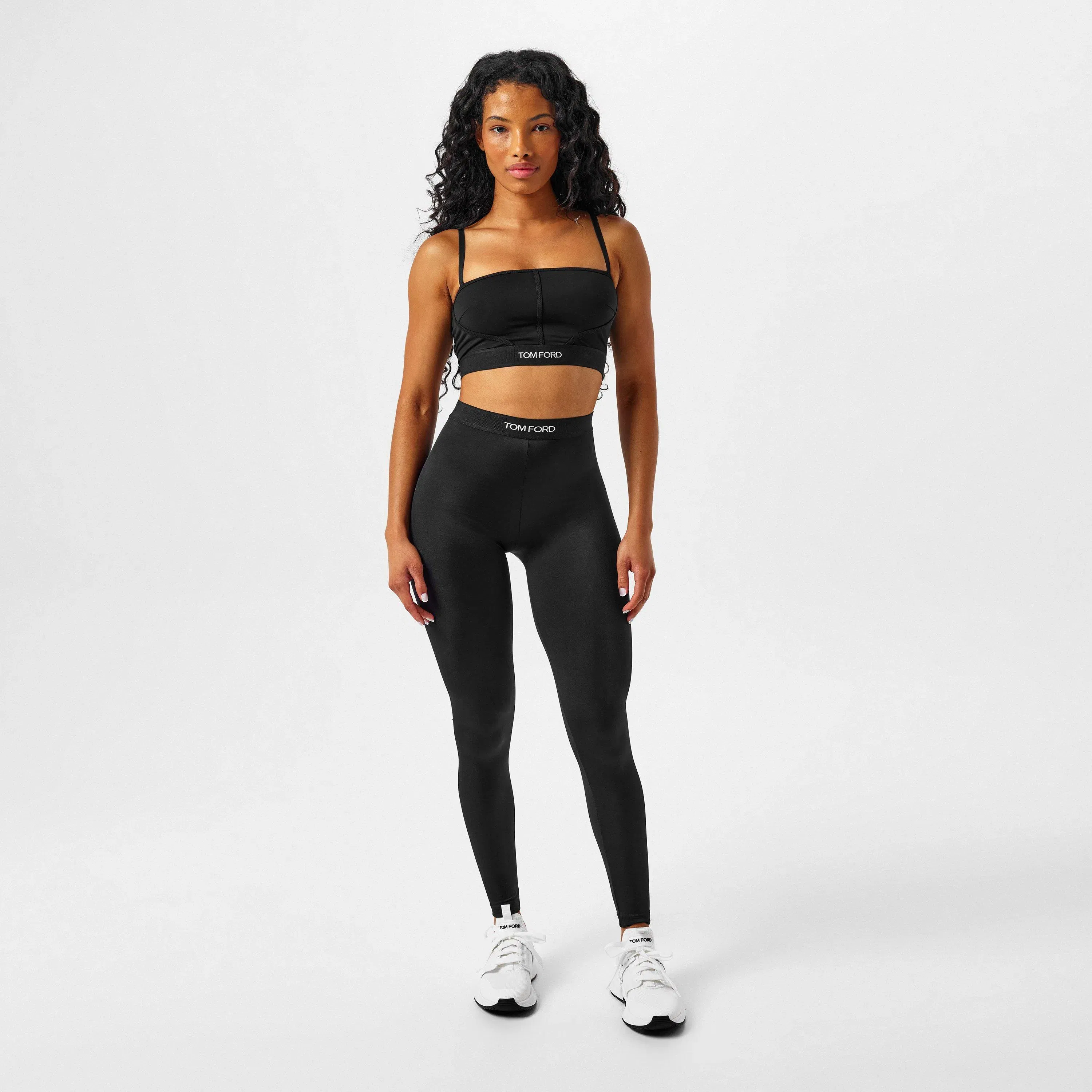 Nylon Signature Leggings