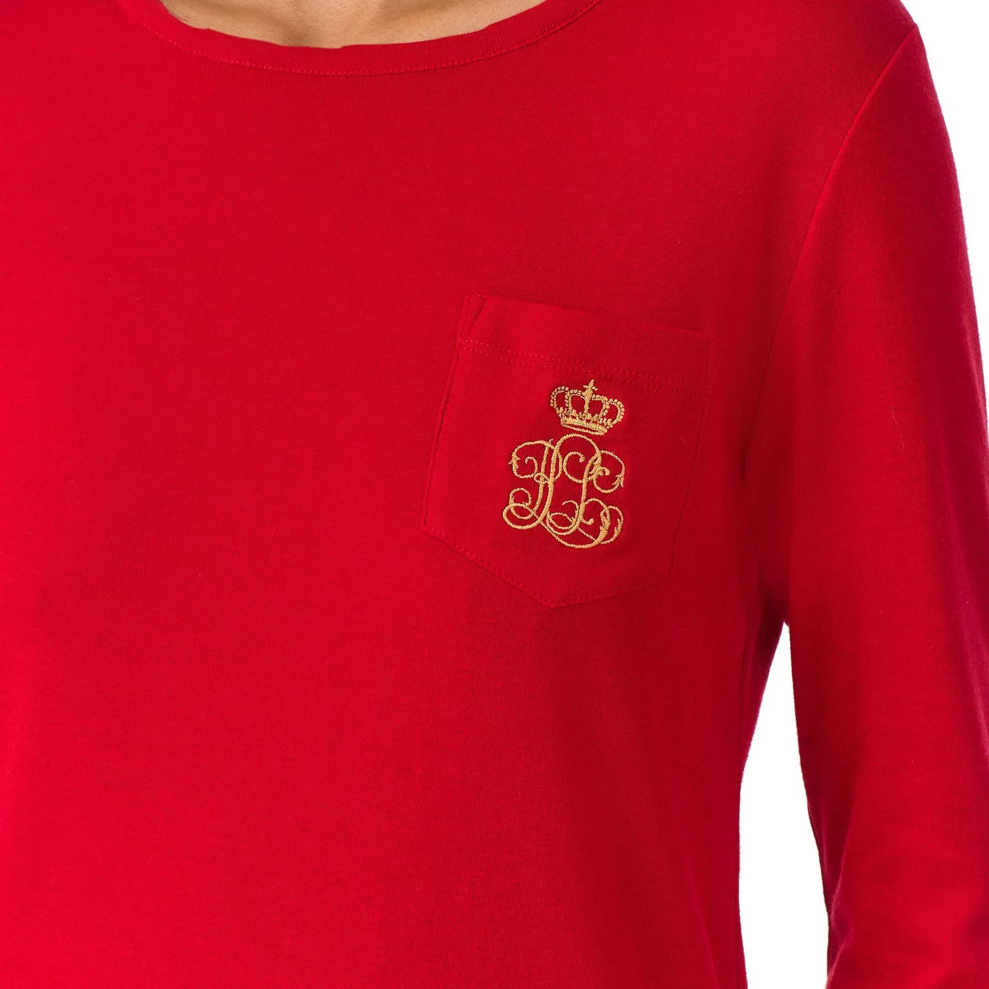 Logo Fleece Long Sleeve Pyjama Sets