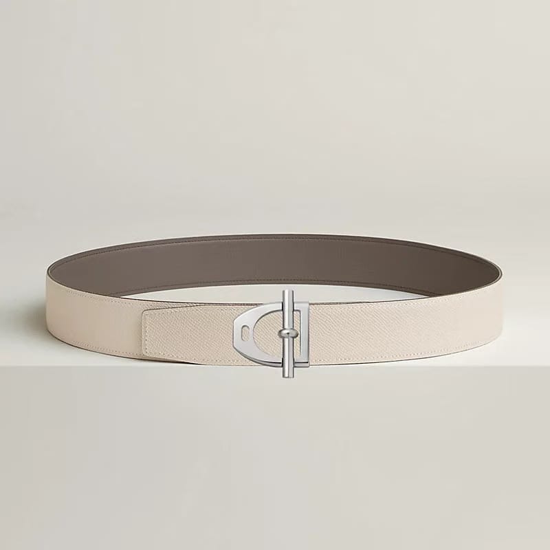 Neo Etrier belt buckle & Reversible leather strap 38 mm
