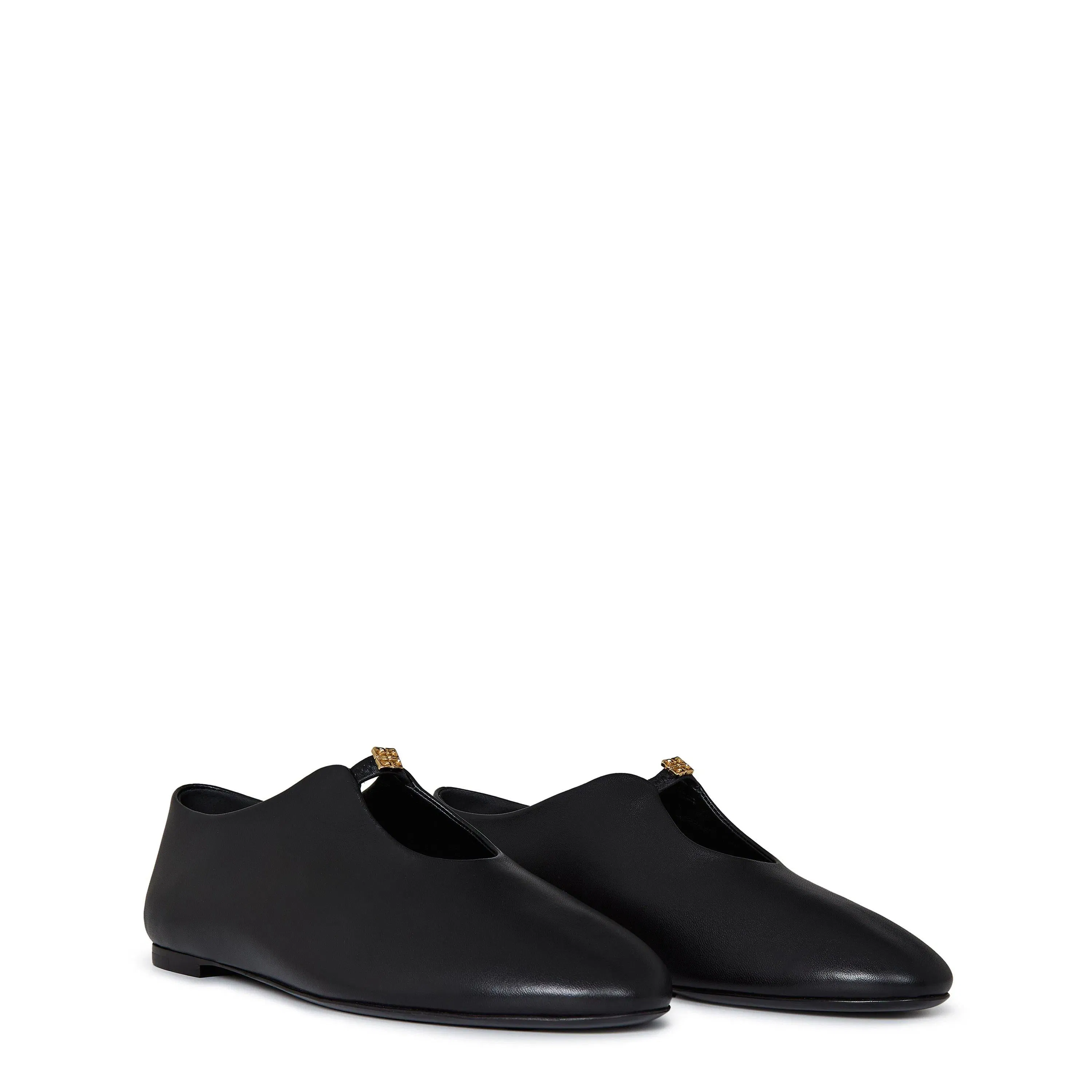 High-Shine Ballet Pumps