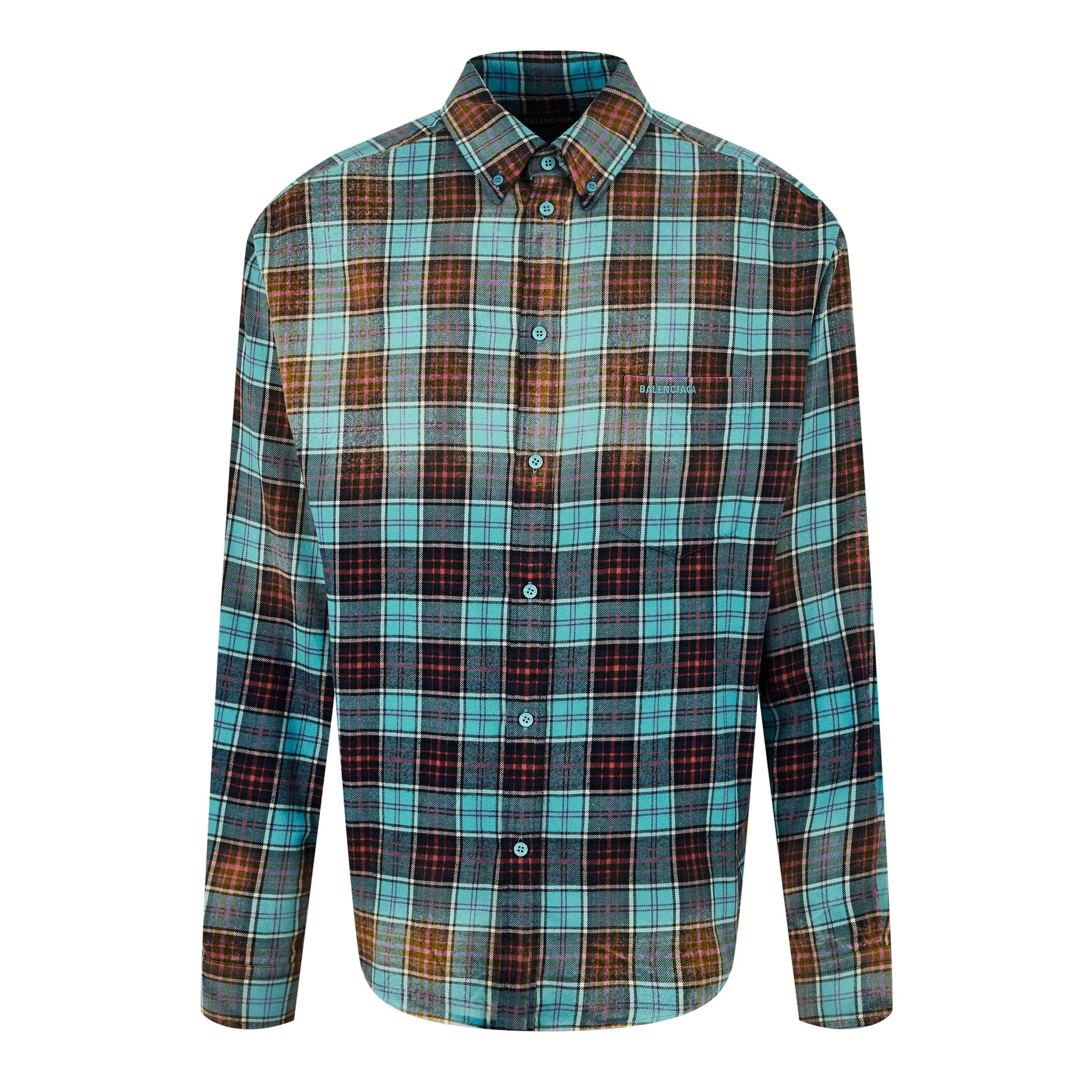 Long-Sleeve Plain Shirt