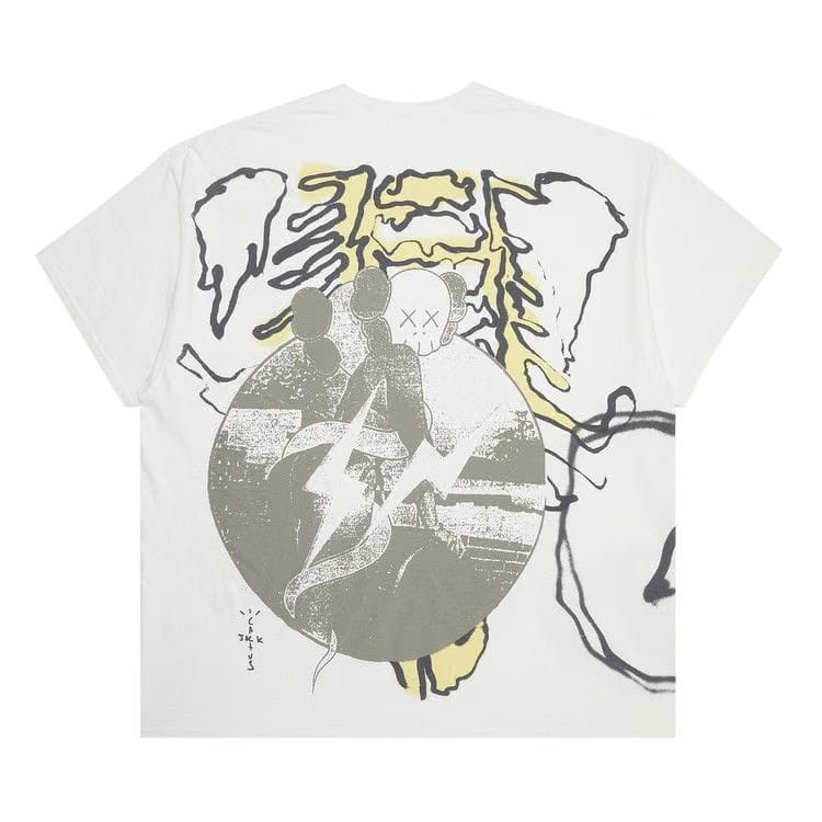 Cactus Jack by Travis Scott x KAWS For Fragment T-Shirt Vintage Wash
