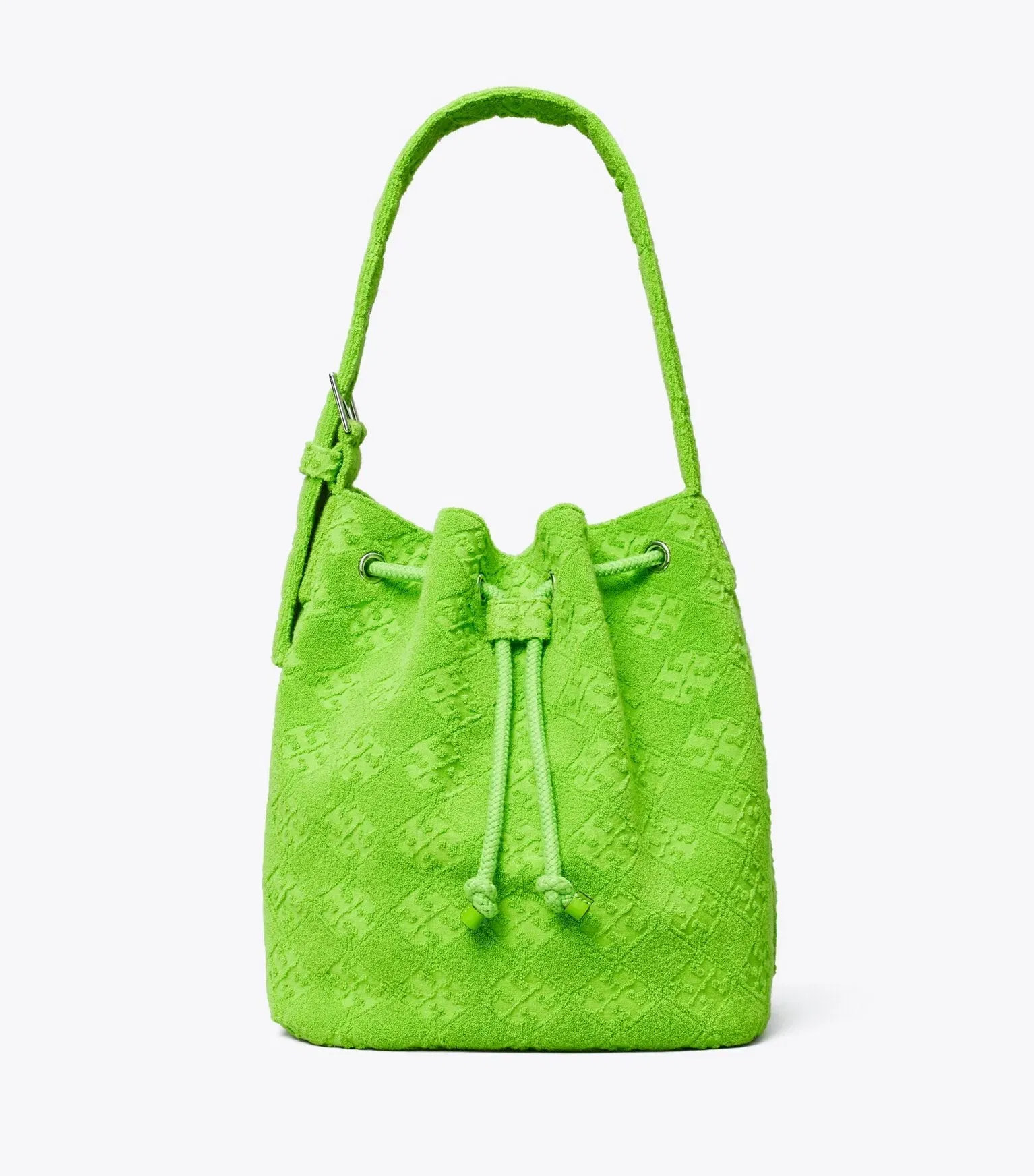 T Monogram Terry Oversized Bucket Bag