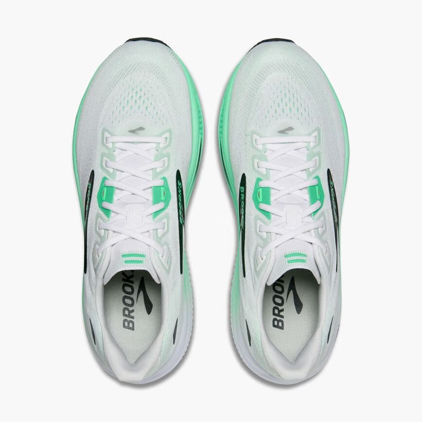 Brooks Ghost 18 White/Spring Bud/Spruce