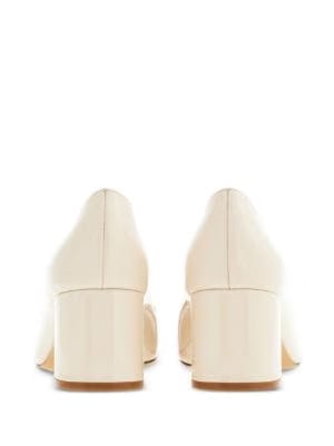 Ferragamo 60mm Gancini-plaque leather pumps