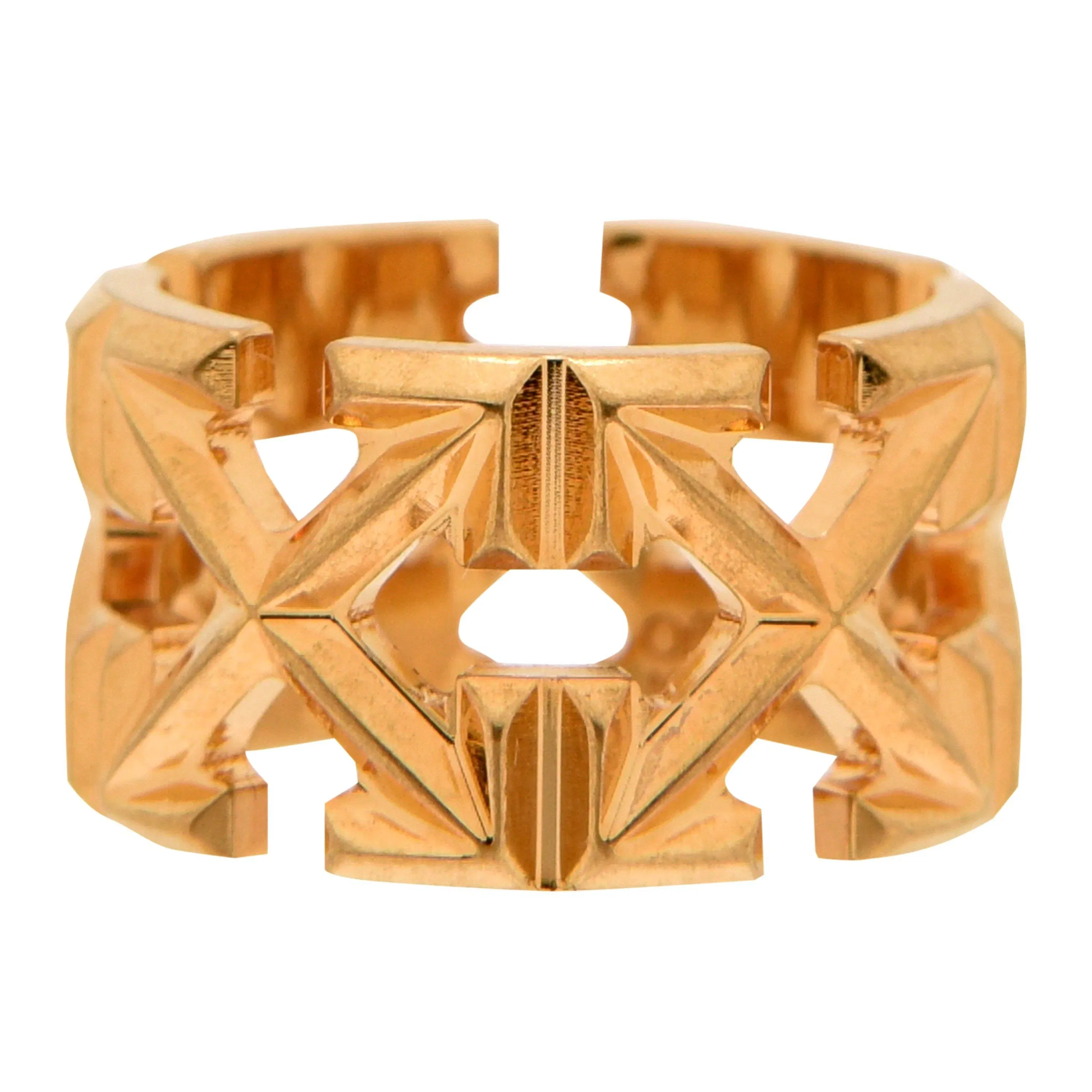 Arrows Logo Metal Ring