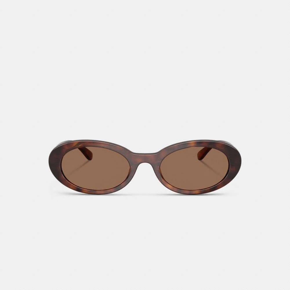 Narrow Oval Sunglasses