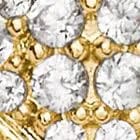 Spade Flower Pave Mini Pendant
