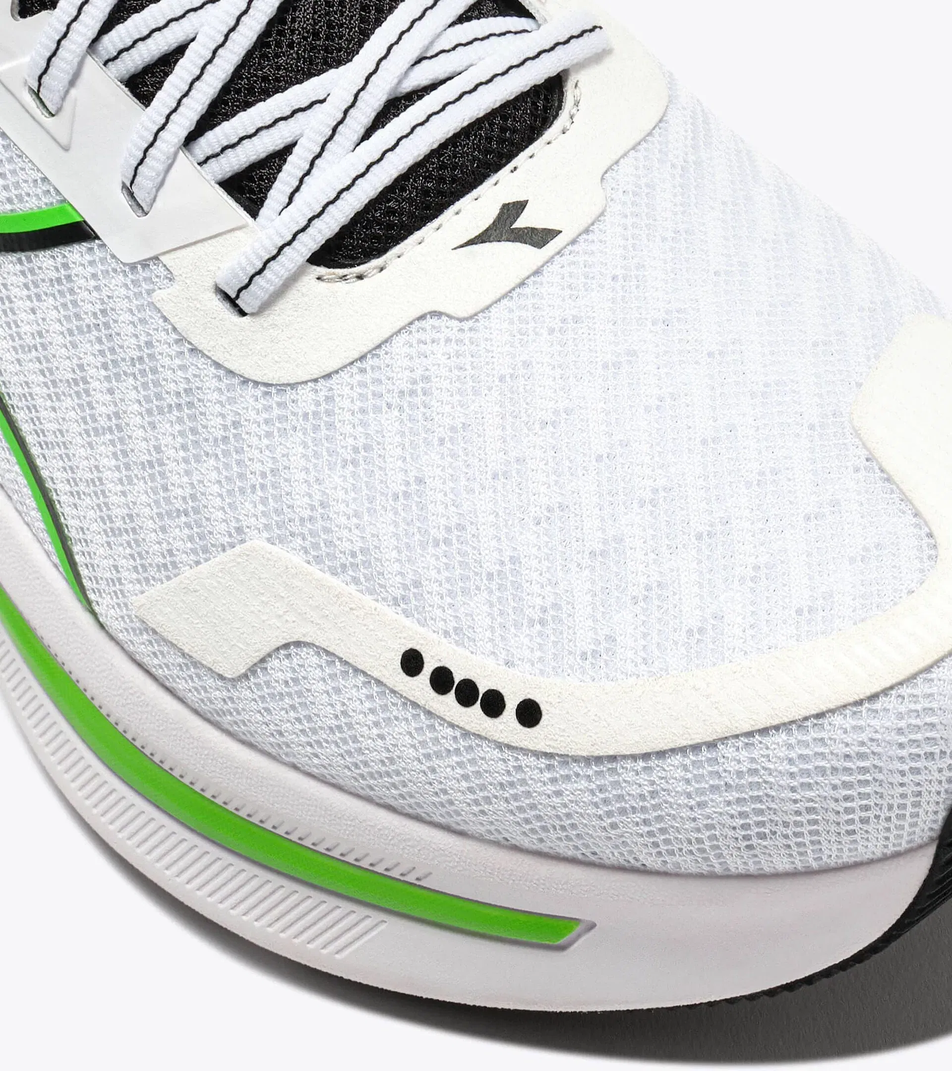 Diadora Cellula 2 White/Black/Green Fl