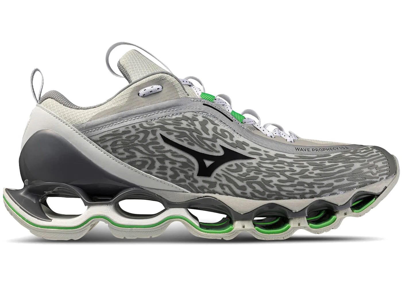 Mizuno Wave Prophecy 13.2 Harbor Mist Vibrant Green