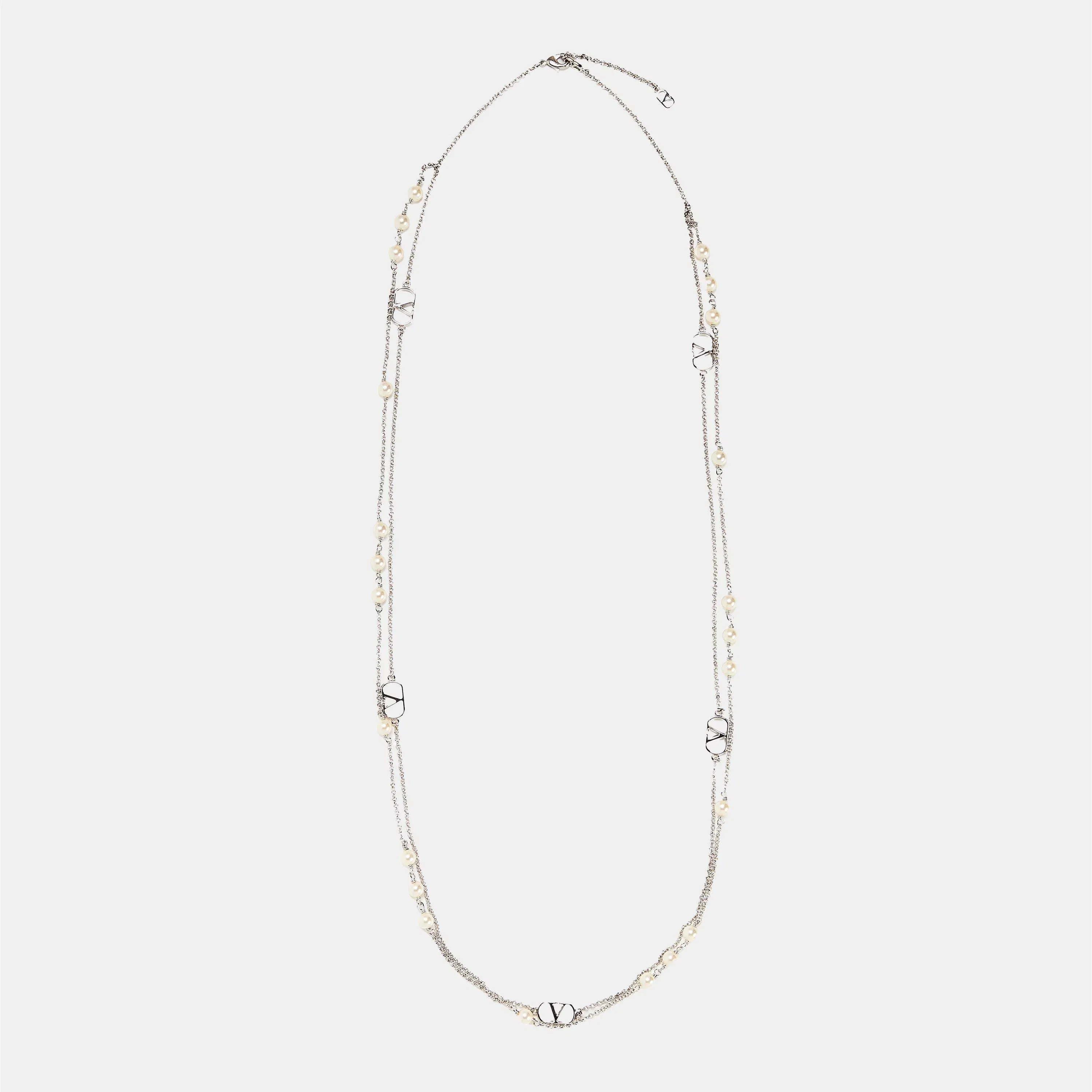 Signature Metal Chain Necklace