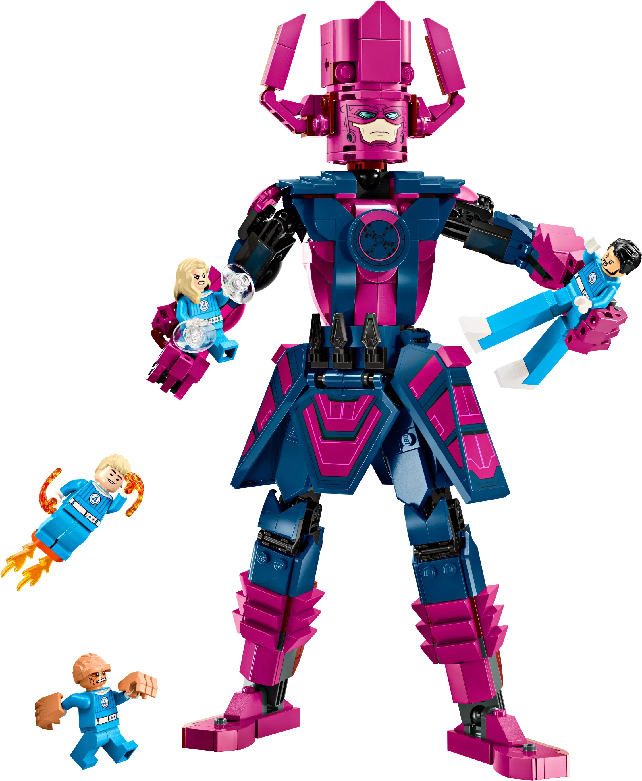 Lego Fantastic Four vs Galactus Construction Figure