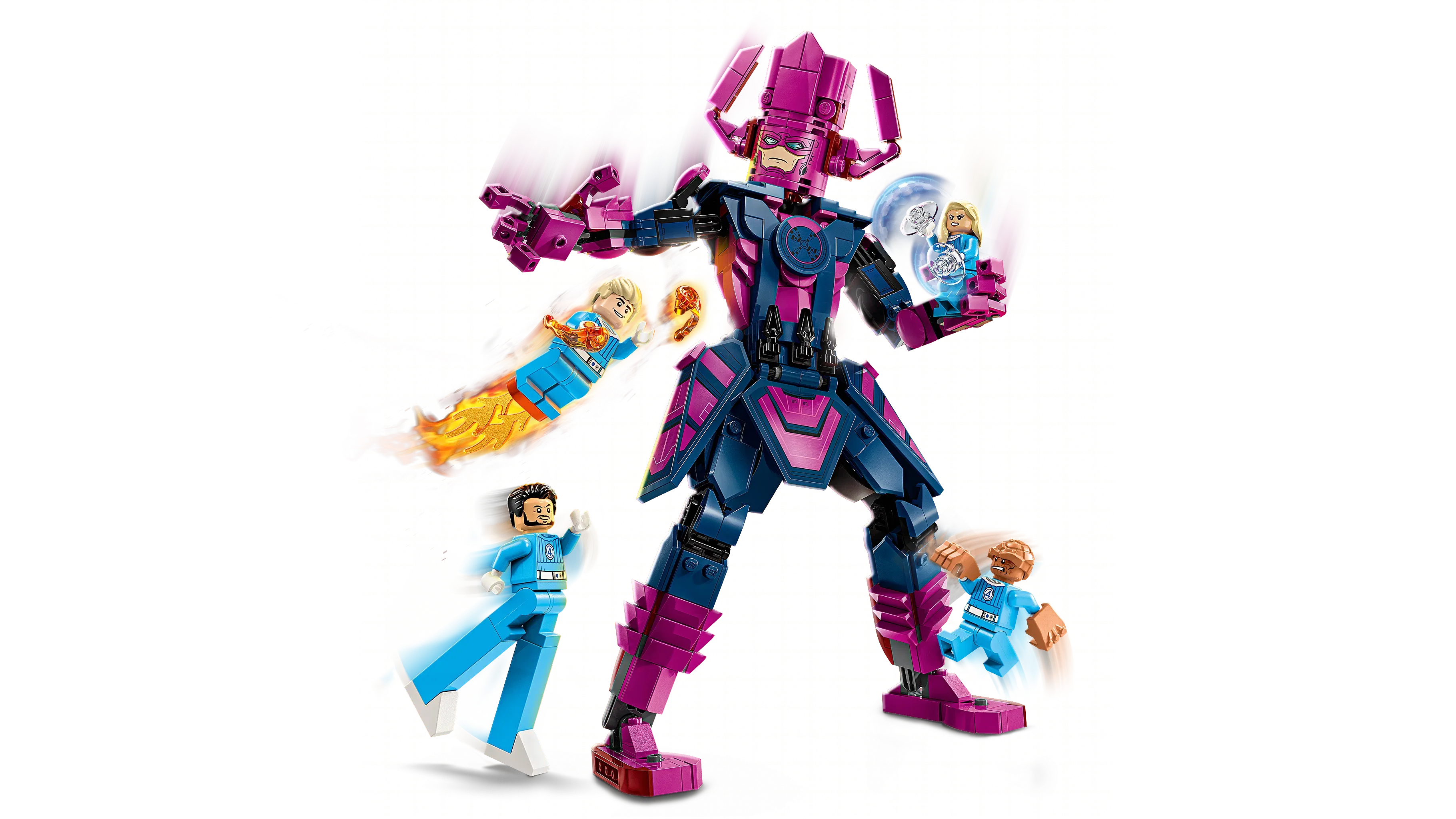 Lego Fantastic Four vs Galactus Construction Figure