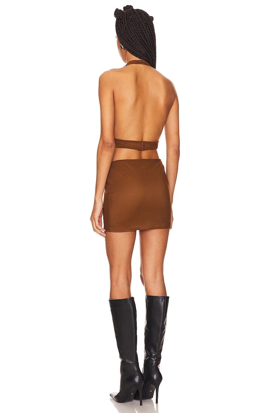 superdown Levi Mini Dress in Chocolate