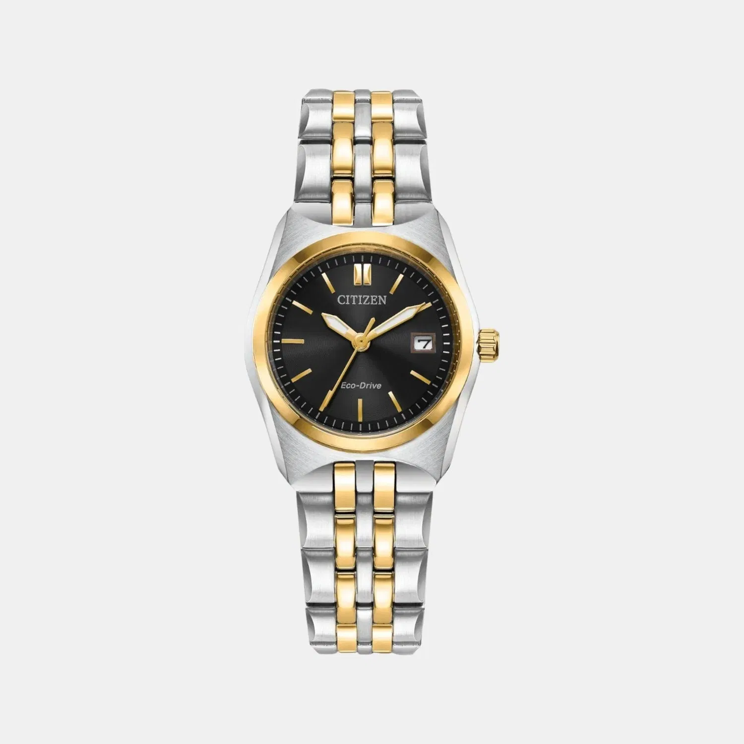 Citizen Corso Women Quartz Black Dial Analog Stainless Steel Ew2299-50E