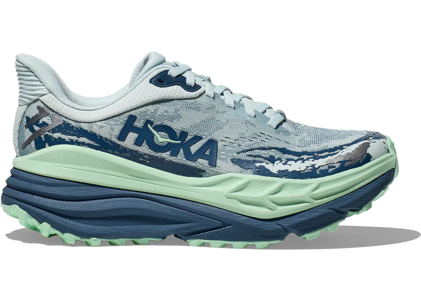 Hoka One One Stinson 7 Droplet Thunder Cloud Womens