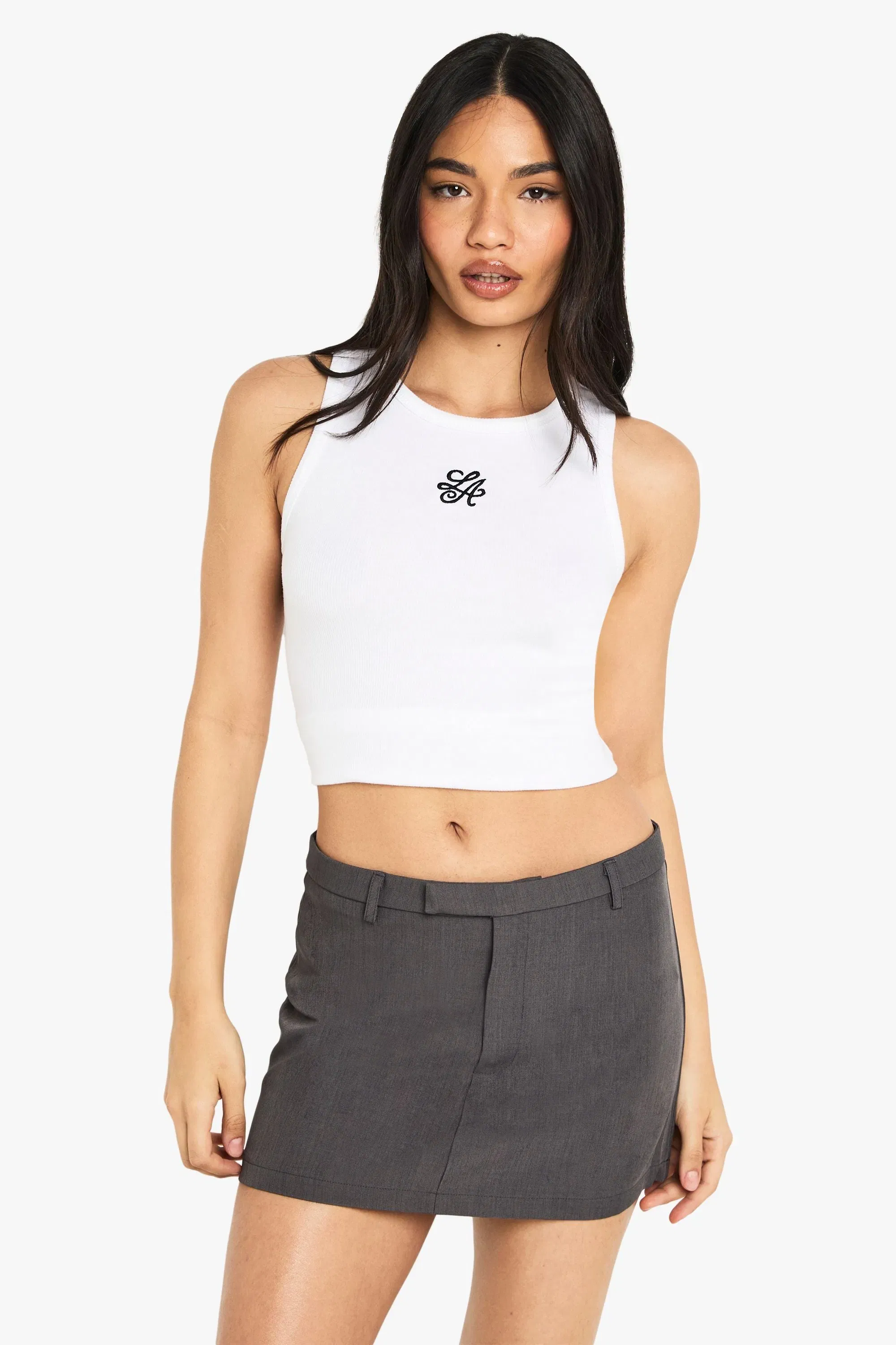 Tailored Mini Skirt