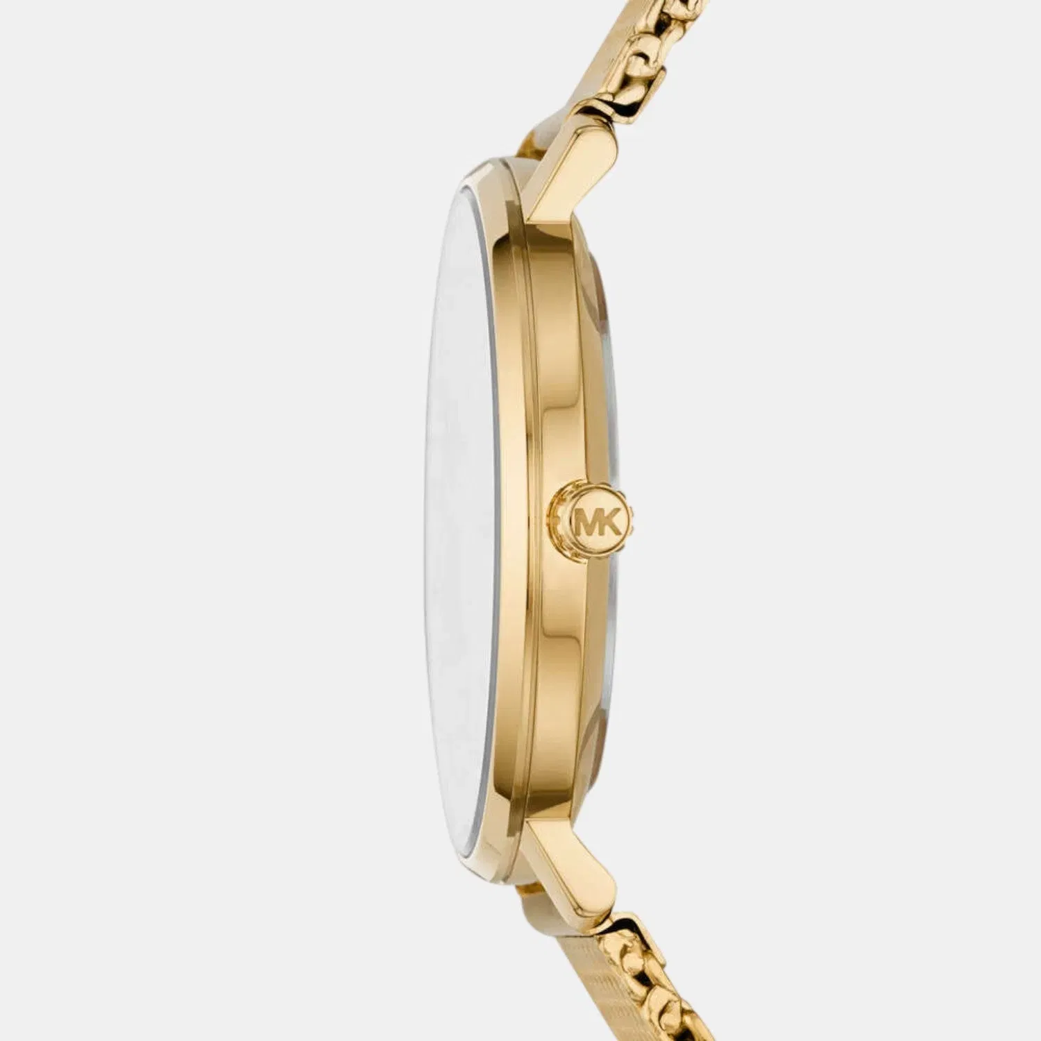 Michael Kors Pyper Women Quartz Gold Dial Analog Stainless Steel Watch Mk4339