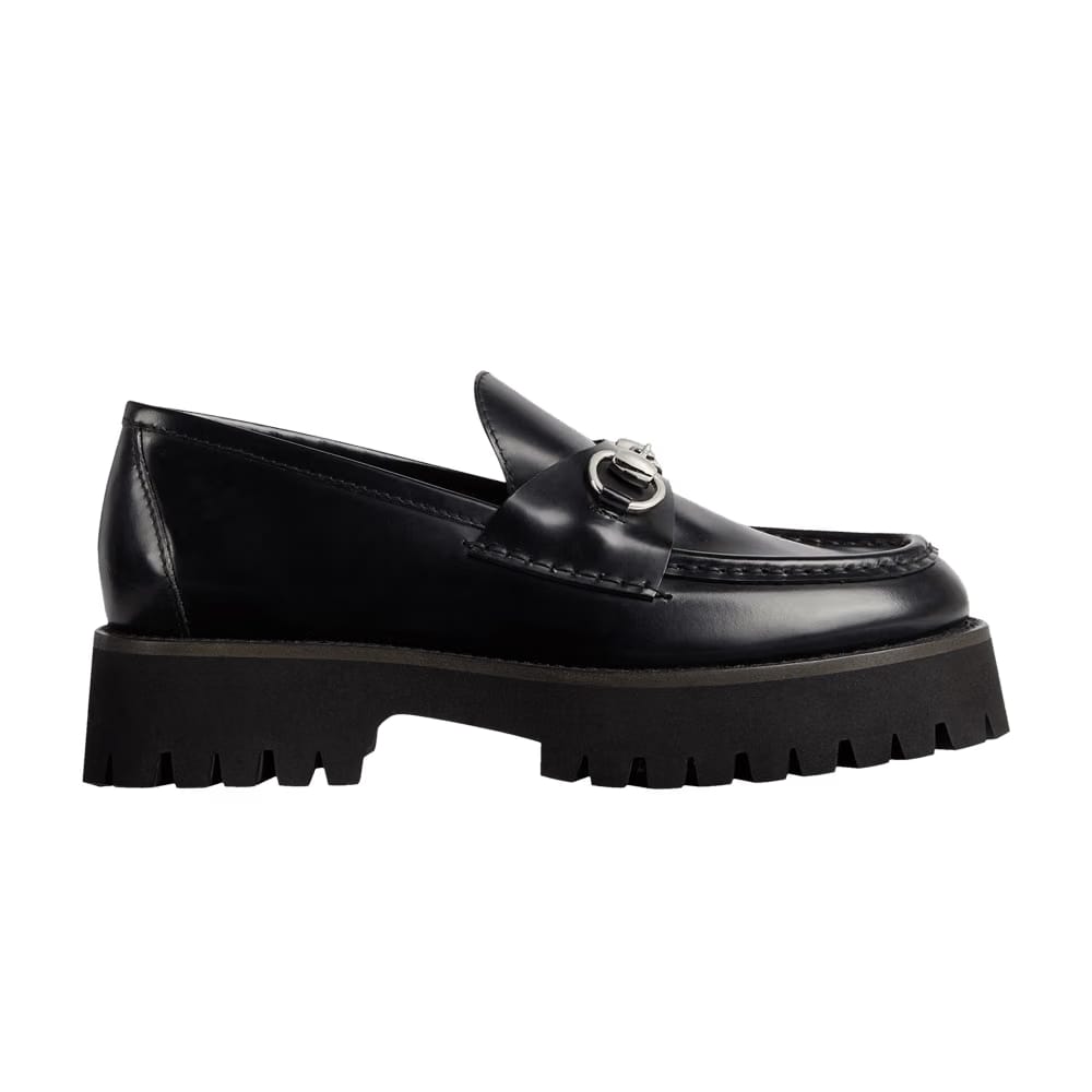Gucci Horsebit Loafer Black Womens
