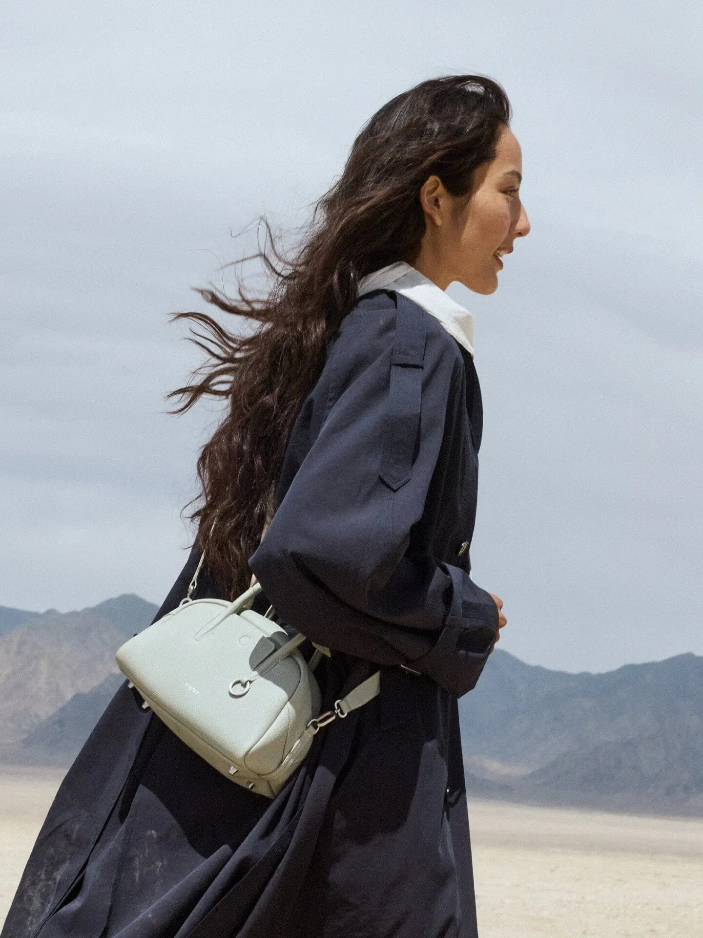 Songmont Mini Yore Bowling Bag Celeste