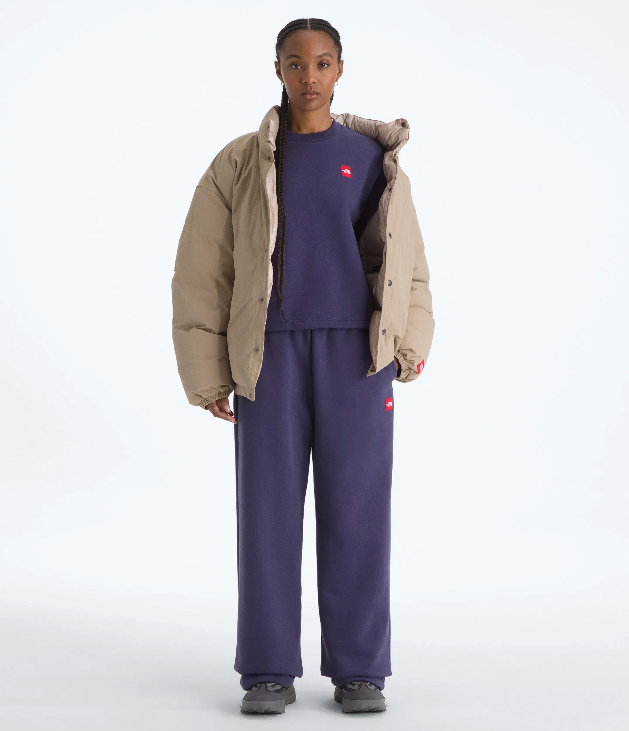 The North Face Women’s TNF™ Red Box Crew Eternal Purple