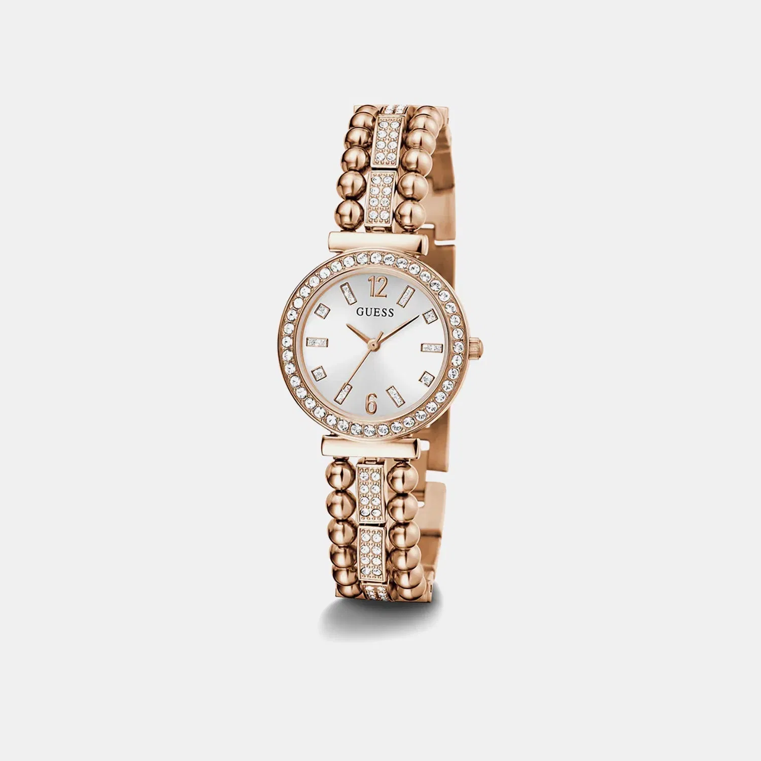 Guess Gd Gala Women Quartz White Dial Analog Stainless Steel Gw0401L3